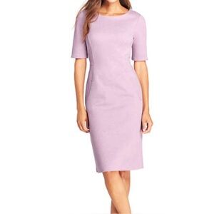 Lands' End Mauve Midi Dress